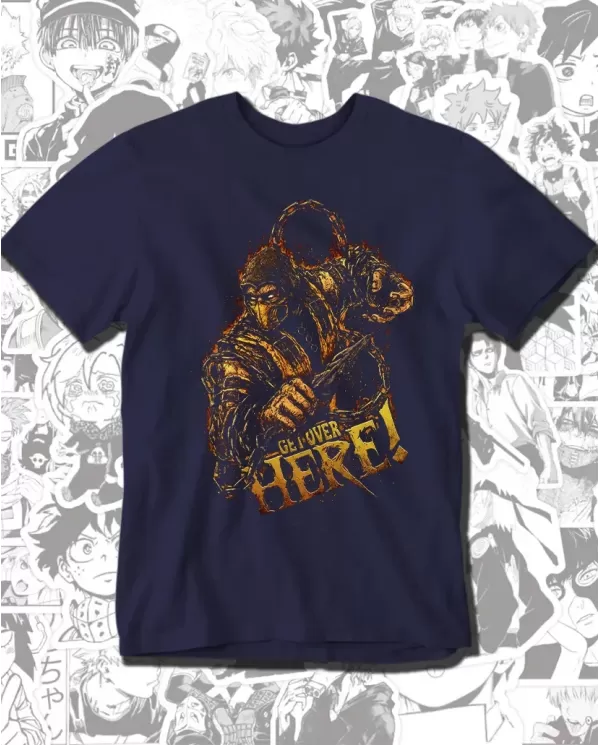 Camiseta Estampada Mortal Combat 02 🎮 Calidad Premium