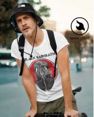 Black Sabbath Mask Red