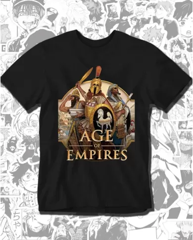 Camiseta Estampada Age Of Empires 🎮 Calidad Premium