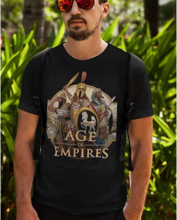 Camiseta Estampada Age Of Empires 🎮 Calidad Premium