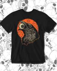 Camiseta Estampada Eye Crow 💀 Calidad Premium