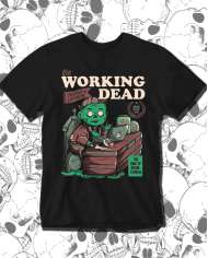 Camiseta Estampada The Working Dead 💀 Calidad Premium