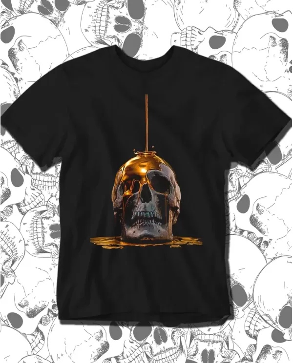 Camiseta Estampada Skull 💀 Calidad Premium