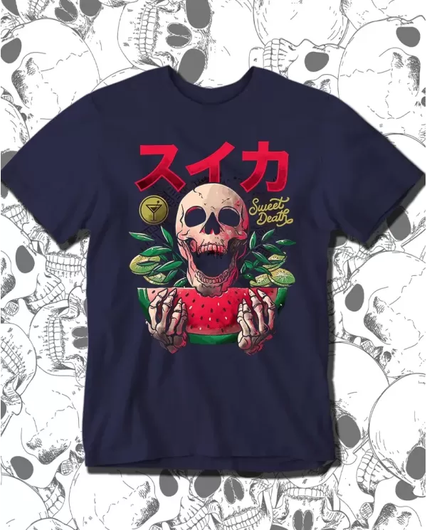 Camiseta Estampada Sweet Death 💀 Calidad Premium