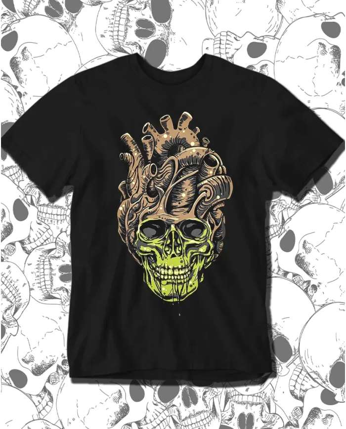 Heart Skull