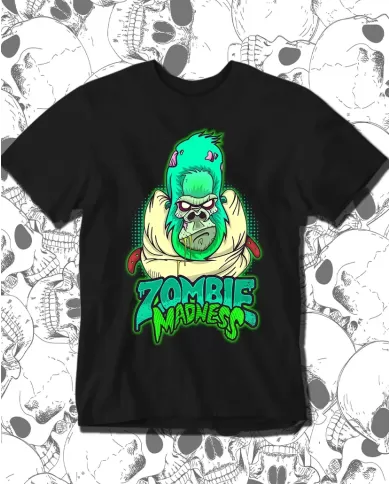 Camiseta Estampada Zombie Madness💀 Calidad Premium