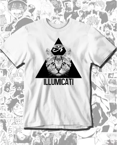 Camiseta Estampada Illumicati 👽 Calidad Premium
