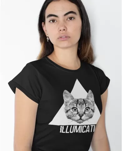 Camiseta Estampada Illumicati 👽 Calidad Premium