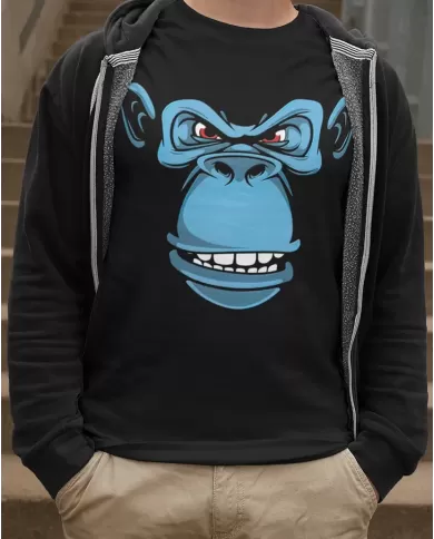 Camiseta Estampada Simio 03 👽 Calidad Premium