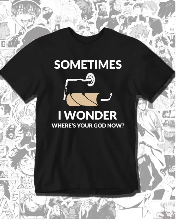 Camiseta Estampada Were is your good now 👽 Calidad Premium