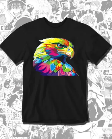 Camiseta Estampada Color Eagle 👽 Calidad Premium