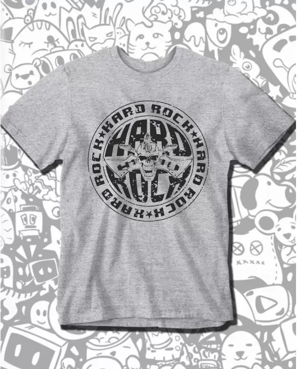 Camiseta Estampada Hard Rock 👽 Calidad Premium