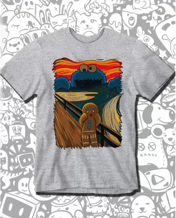 Camiseta Estampada Comegalletas 👽 Calidad Premium