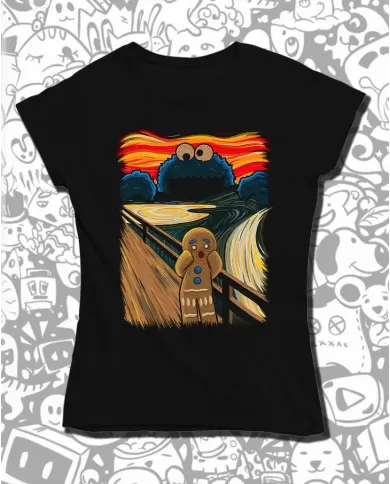 Camiseta Estampada Comegalletas 👽 Calidad Premium