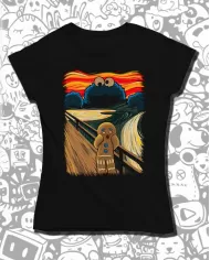 Camiseta Estampada Comegalletas 👽 Calidad Premium