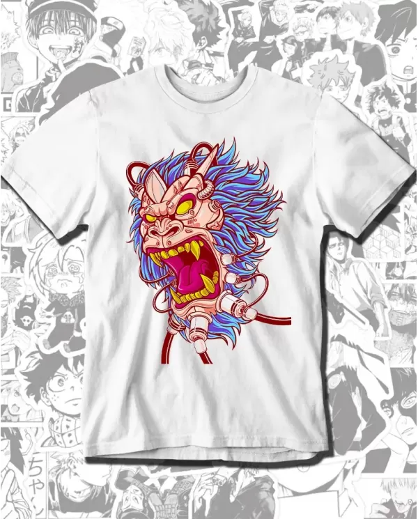 Camiseta Estampada Simio 01 👽 Calidad Premium