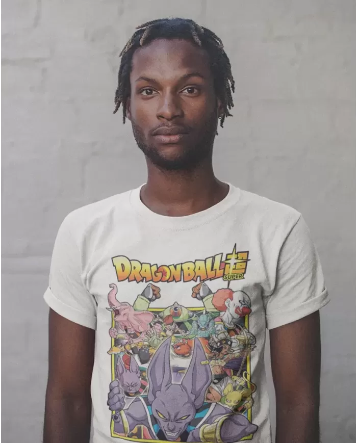 Camiseta Estampada Dragon Ball Super 🍜 Calidad Premium