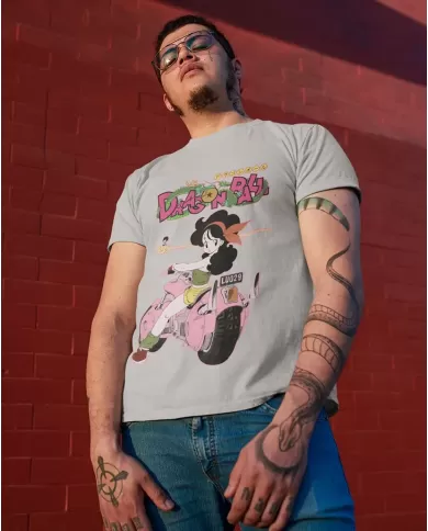Camiseta Estampada Dragon Ball Launch 🍜 Calidad Premium