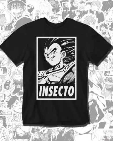 Camiseta Estampada Dragon Ball Vegeta Pride 🍜 Calidad Premium