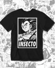 Camiseta Estampada Dragon Ball Vegeta Pride 🍜 Calidad Premium