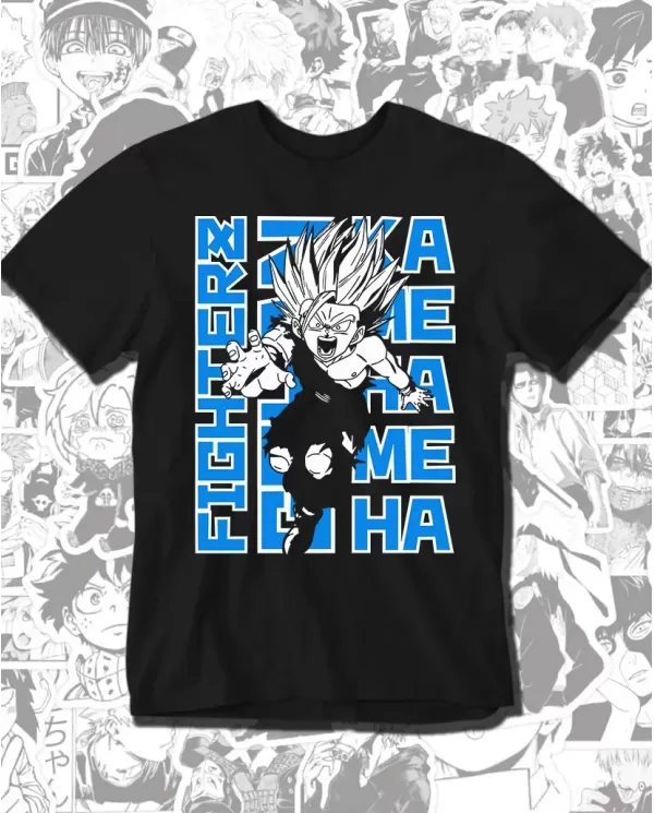 Camiseta Estampada Dragon Ball Gohan 🍜 Calidad Premium
