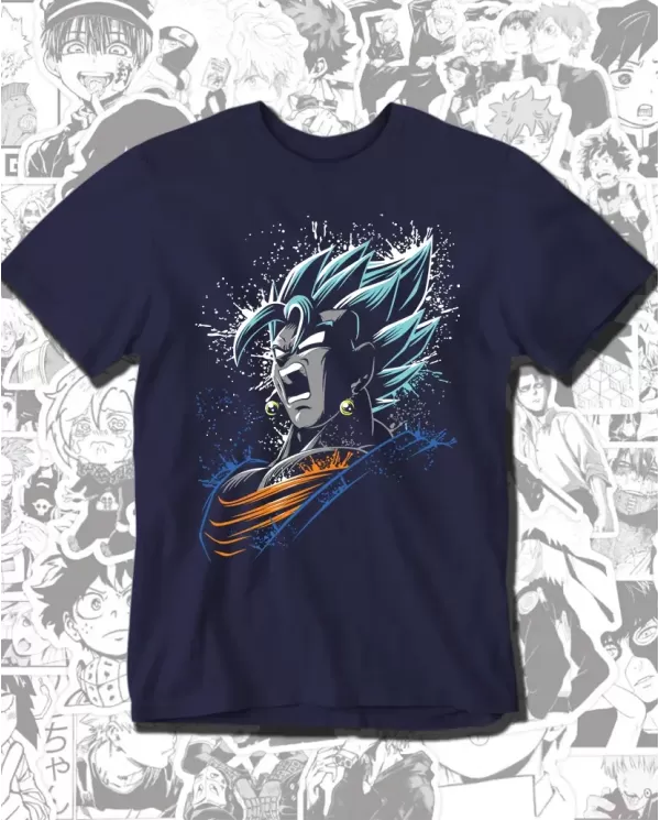Camiseta Estampada Dragon Ball Vegetto 02 🍜 Calidad Premium