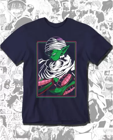Camiseta Estampada Dragon Ball Piccolo 01 🍜 Calidad Premium