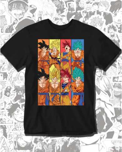 Dragon Ball Goku Transformaciones Dragon Ball Goku Transformaciones