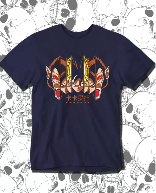 Camiseta Estampada Dragon Ball Goku 01 🍜 Calidad Premium