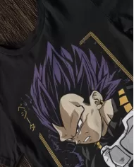 Camiseta Estampada Dragon Ball Vegeta Ultra Ego 🍜 Calidad Premium