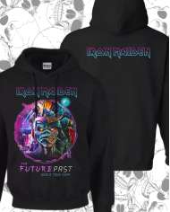 Hoodie Estampado Iron Maiden Concierto