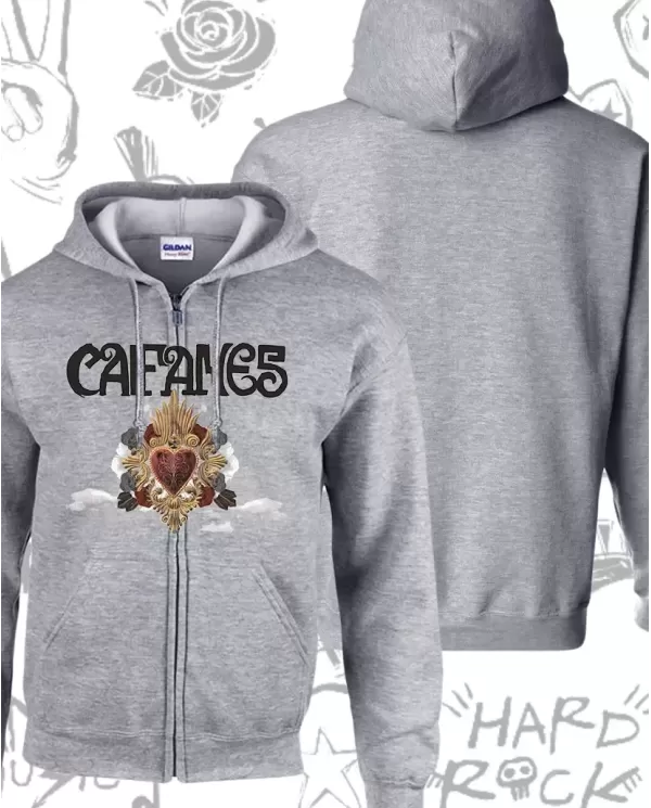 Buzo Hoodie Estampado Caifanes 🤟 Calidad Premium