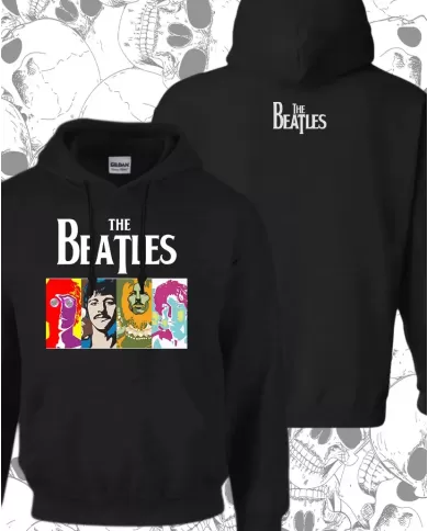 Buzo Hoodie Estampado The Beatles 03 🤟 Calidad Premium