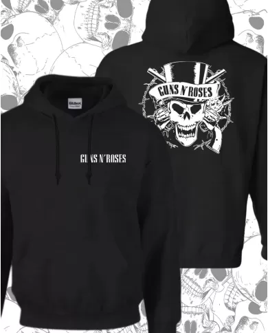 Buzo Hoodie Estampado Guns And Roses 04 🤟 Calidad Premium