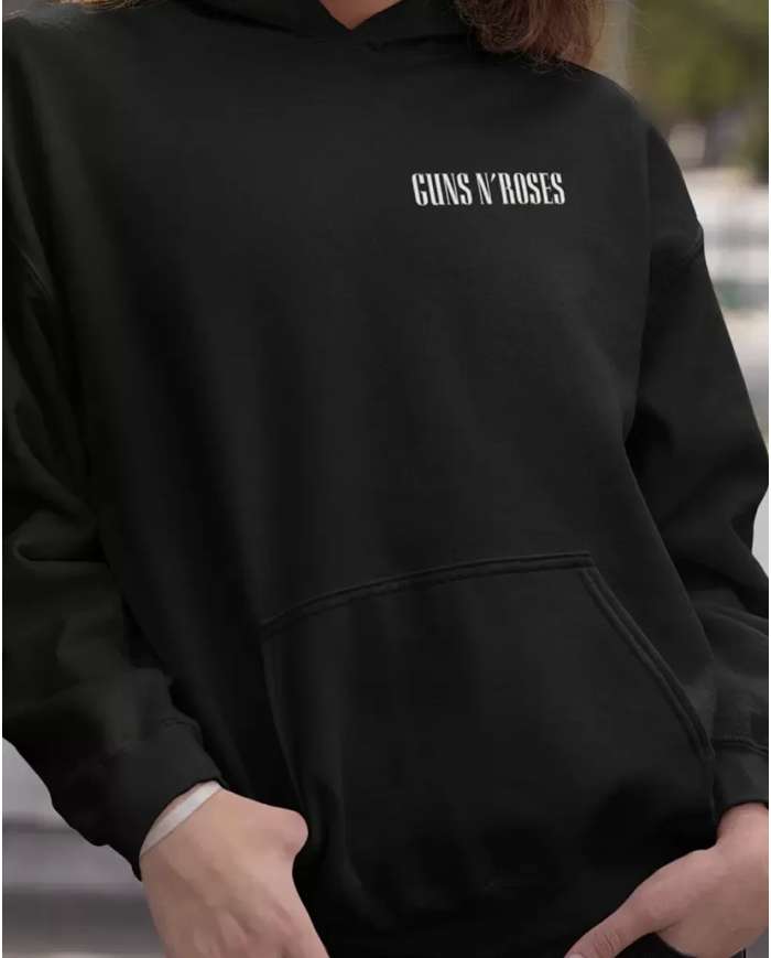 Hoodie Estampado Guns And Roses 04