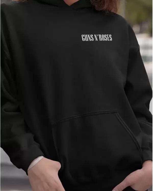 Hoodie Estampado Guns And Roses 04