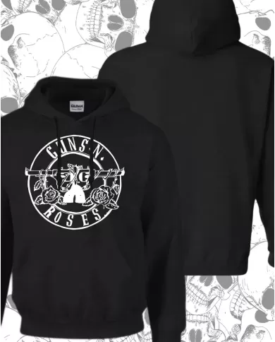 Buzo Hoodie Estampado Guns And Roses 🤟 Calidad Premium