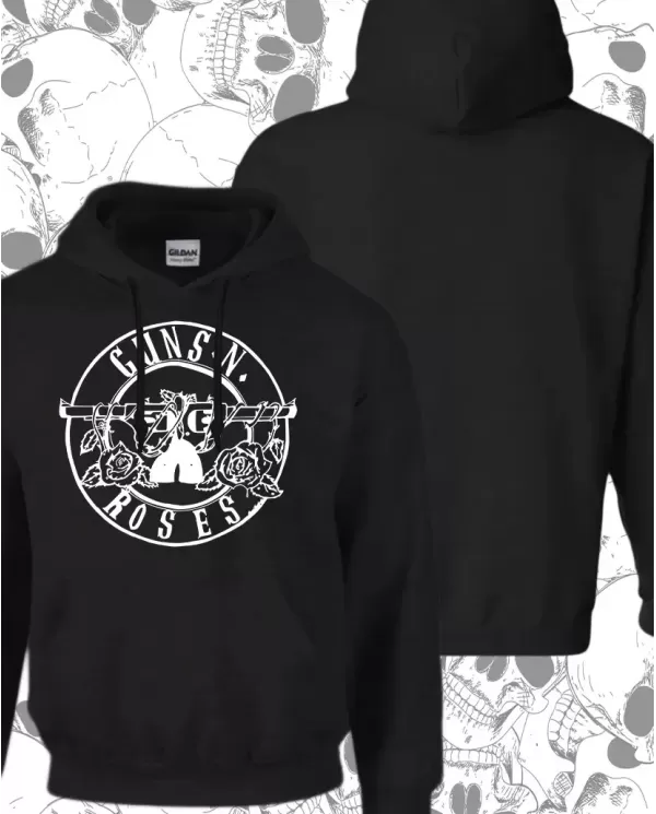 Hoodie Estampado Guns And Roses