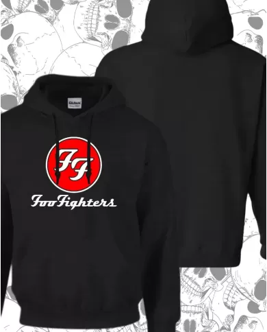 Buzo Hoodie Estampado Foo Fighters 04 🤟 Calidad Premium
