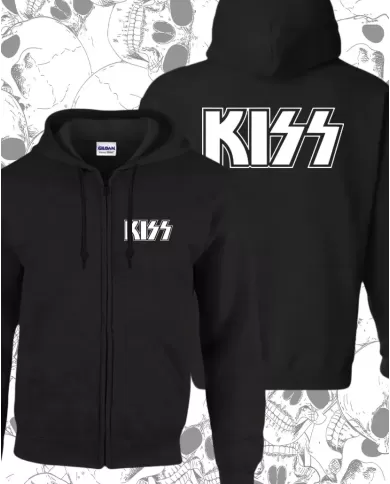 Buzo Hoodie Estampado Kiss 03 🤟 Calidad Premium
