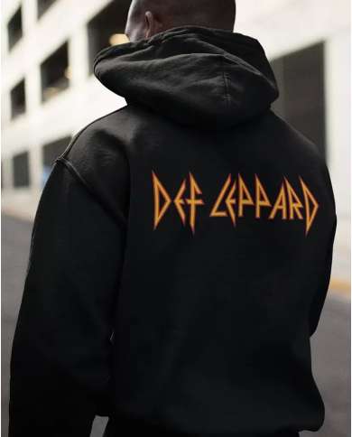 Hoodie Estampado Def Leppard 02