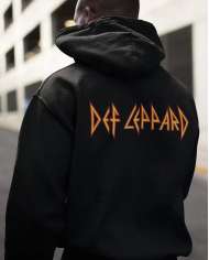 Hoodie Estampado Def Leppard 02