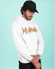 Hoodie Estampado Def Leppard