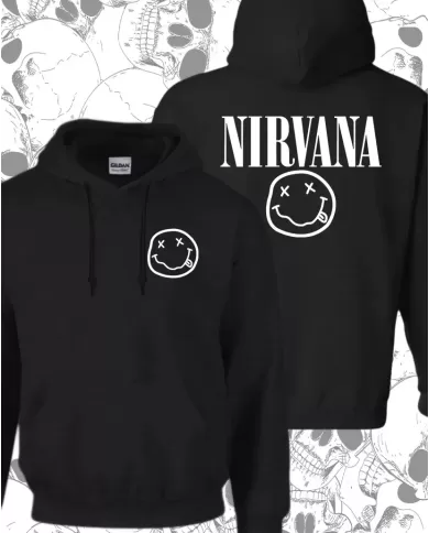 Buzo Hoodie Estampado Nirvana 02 🤟 Calidad Premium
