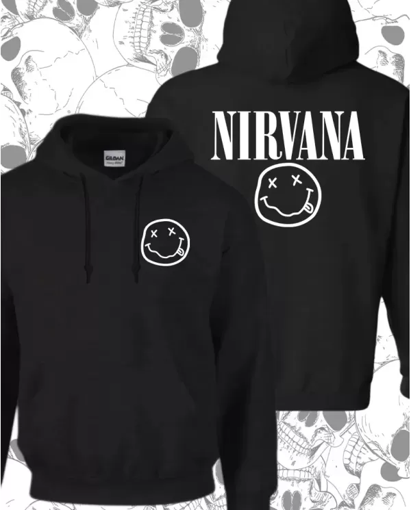 Hoodie Estampado Nirvana 02