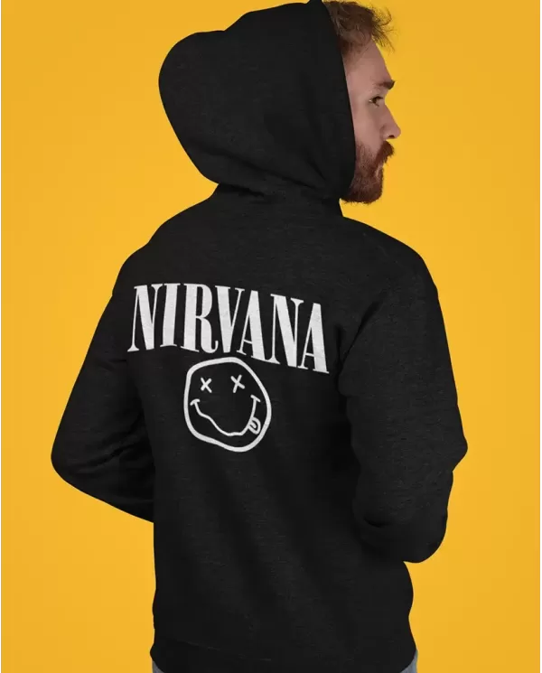 Hoodie Estampado Nirvana 02