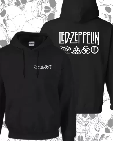 Buzo Hoodie Estampado Led Zeppelin 02 🤟 Calidad Premium