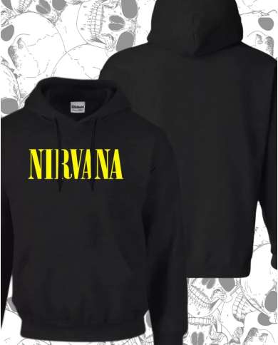 Hoodie Estampado Nirvana
