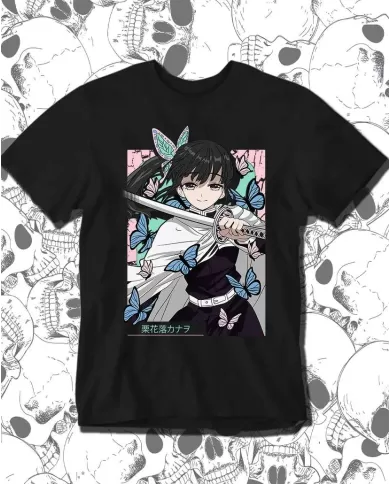 Camiseta Estampada Demon Slayer kimetsu no yaiba Kanao Tsuyuri 🍜 Calidad Premium