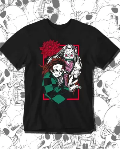Camiseta Estampada Demon Slayer kimetsu no yaiba 05 🍜 Calidad Premium